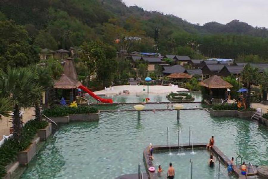 Doubletree Resort By Hilton Hotel Hainan - Qixianling Hot Spring Baoting Esterno foto