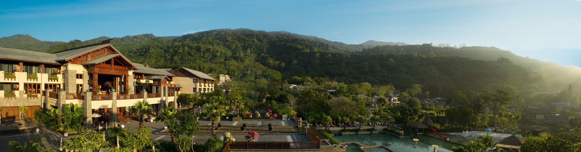 Doubletree Resort By Hilton Hotel Hainan - Qixianling Hot Spring Baoting Esterno foto