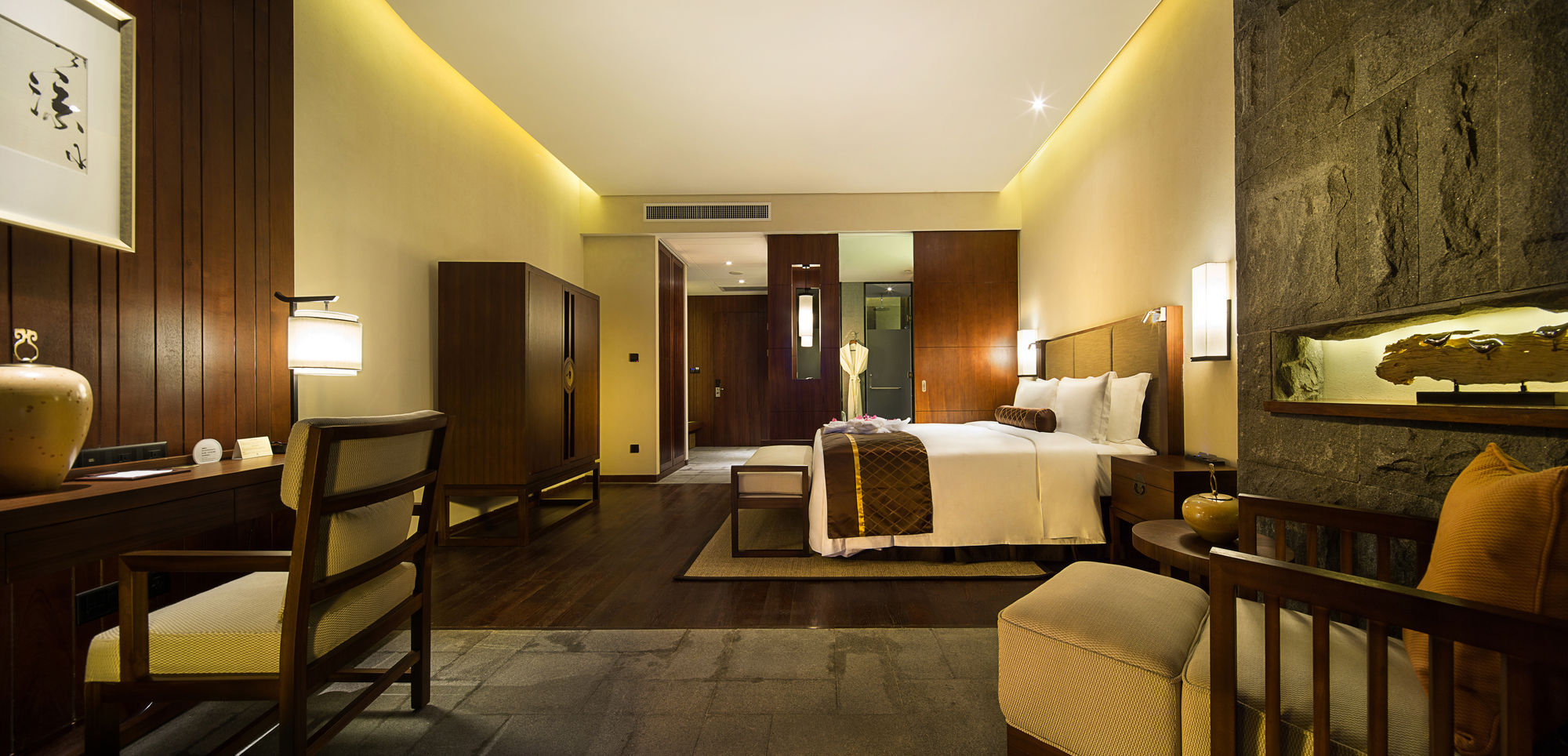 Doubletree Resort By Hilton Hotel Hainan - Qixianling Hot Spring Baoting Esterno foto