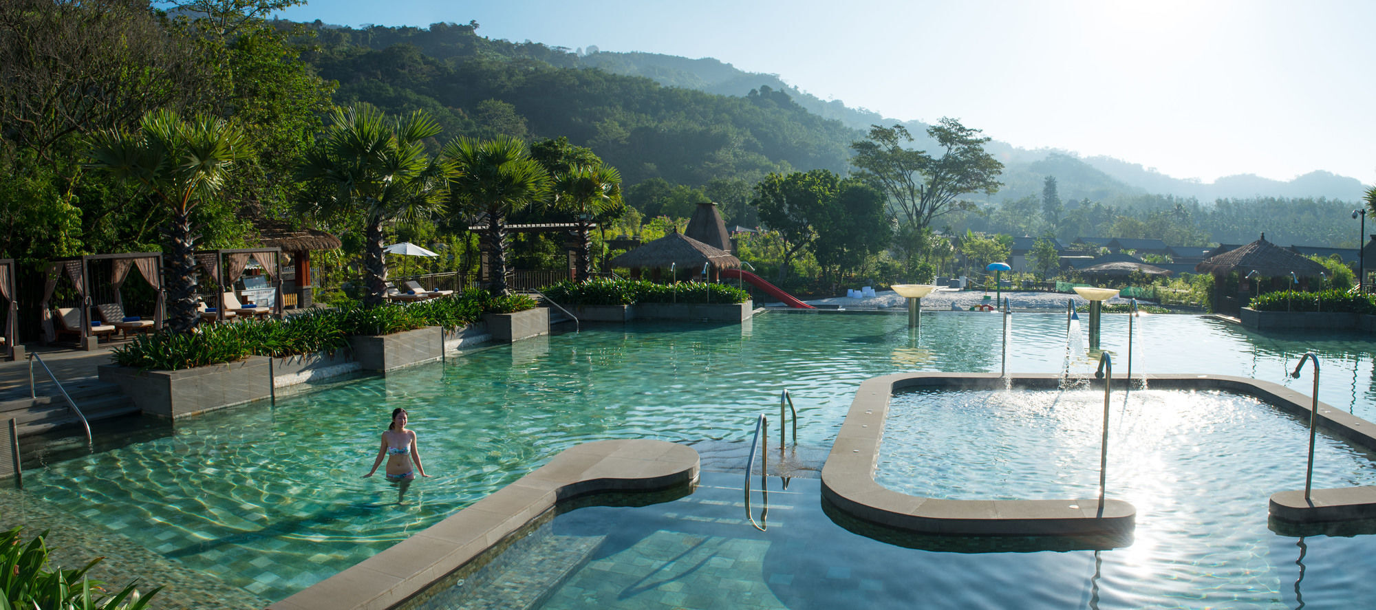Doubletree Resort By Hilton Hotel Hainan - Qixianling Hot Spring Baoting Esterno foto