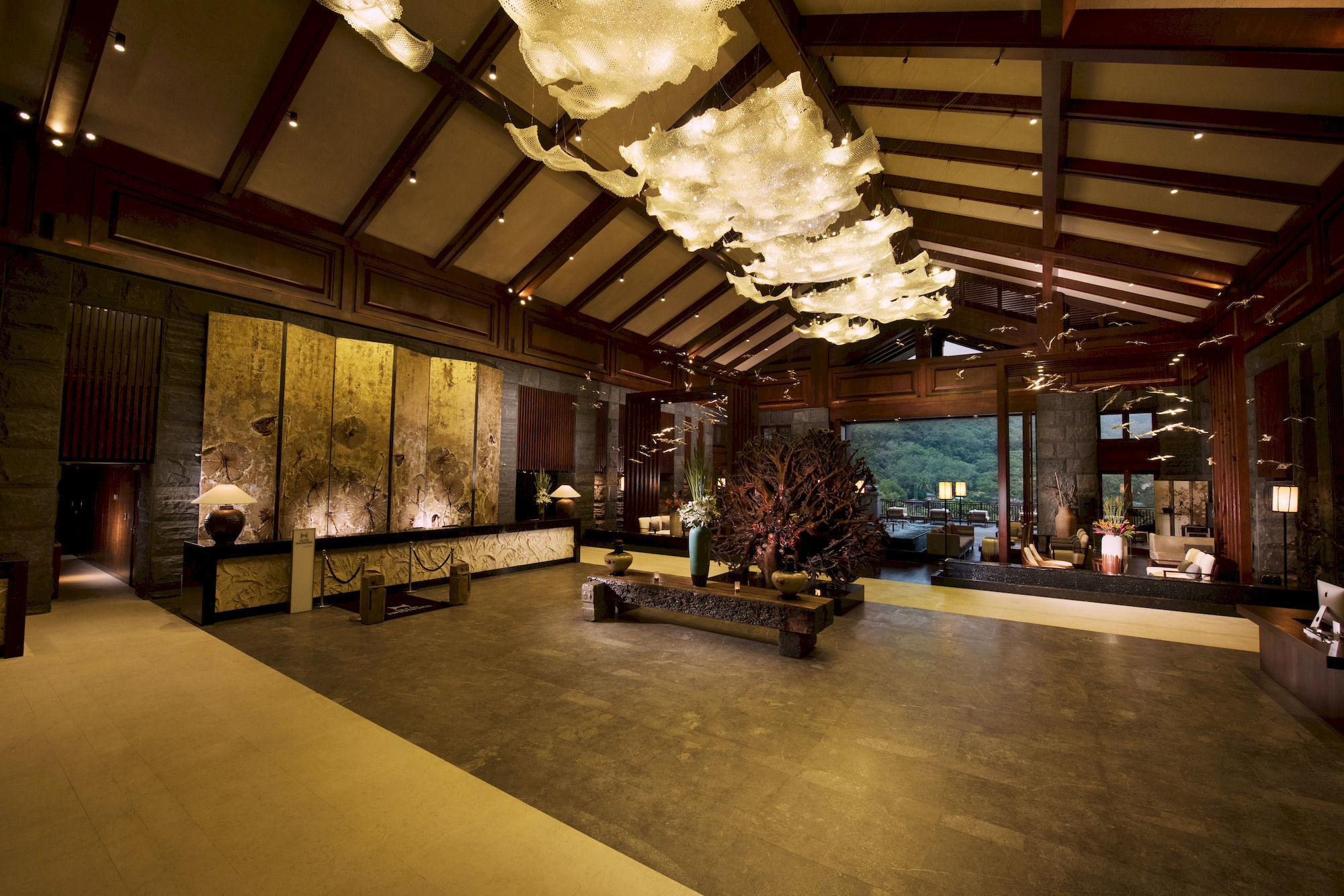 Doubletree Resort By Hilton Hotel Hainan - Qixianling Hot Spring Baoting Esterno foto